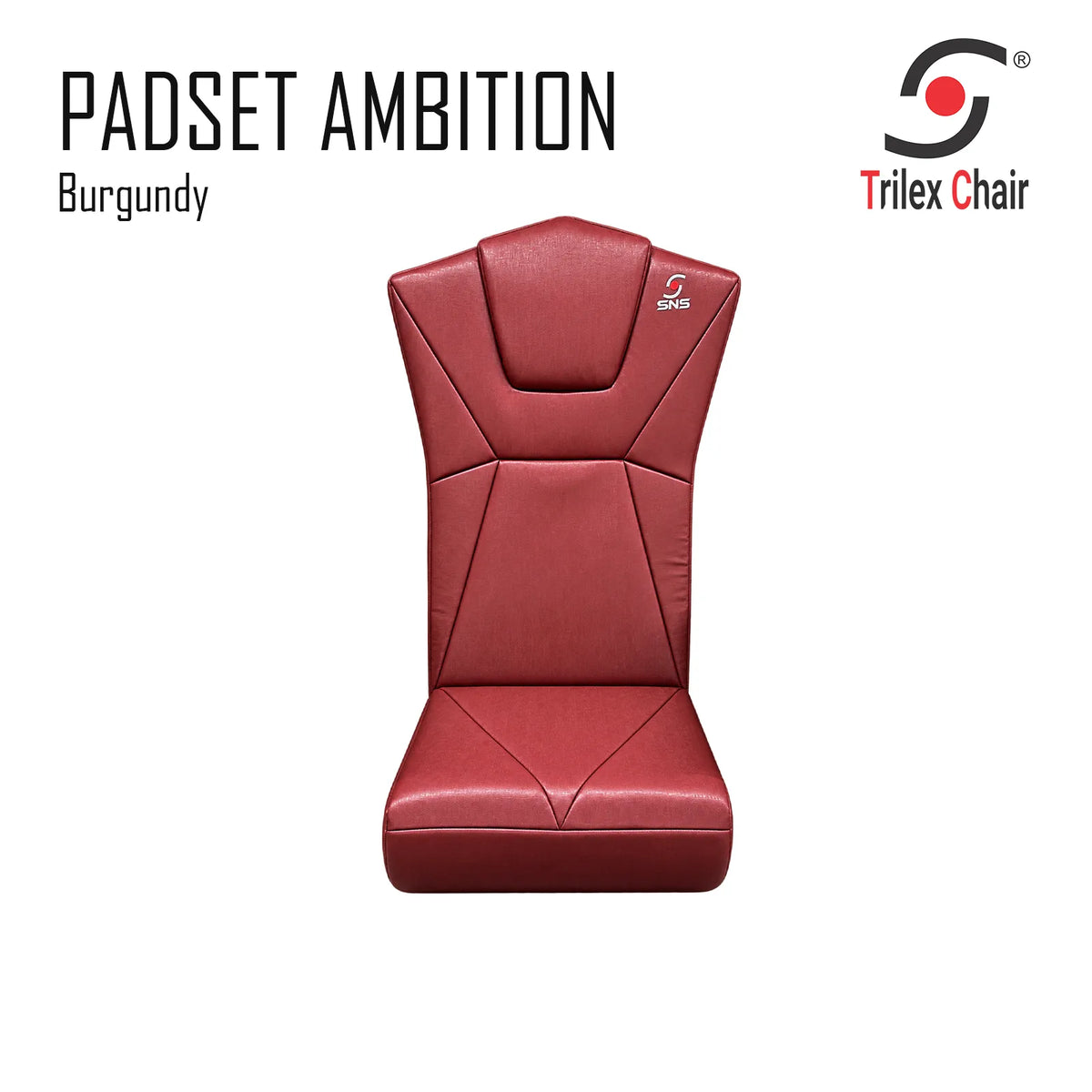 Ambition Padset Memory Sponge - Burgundy