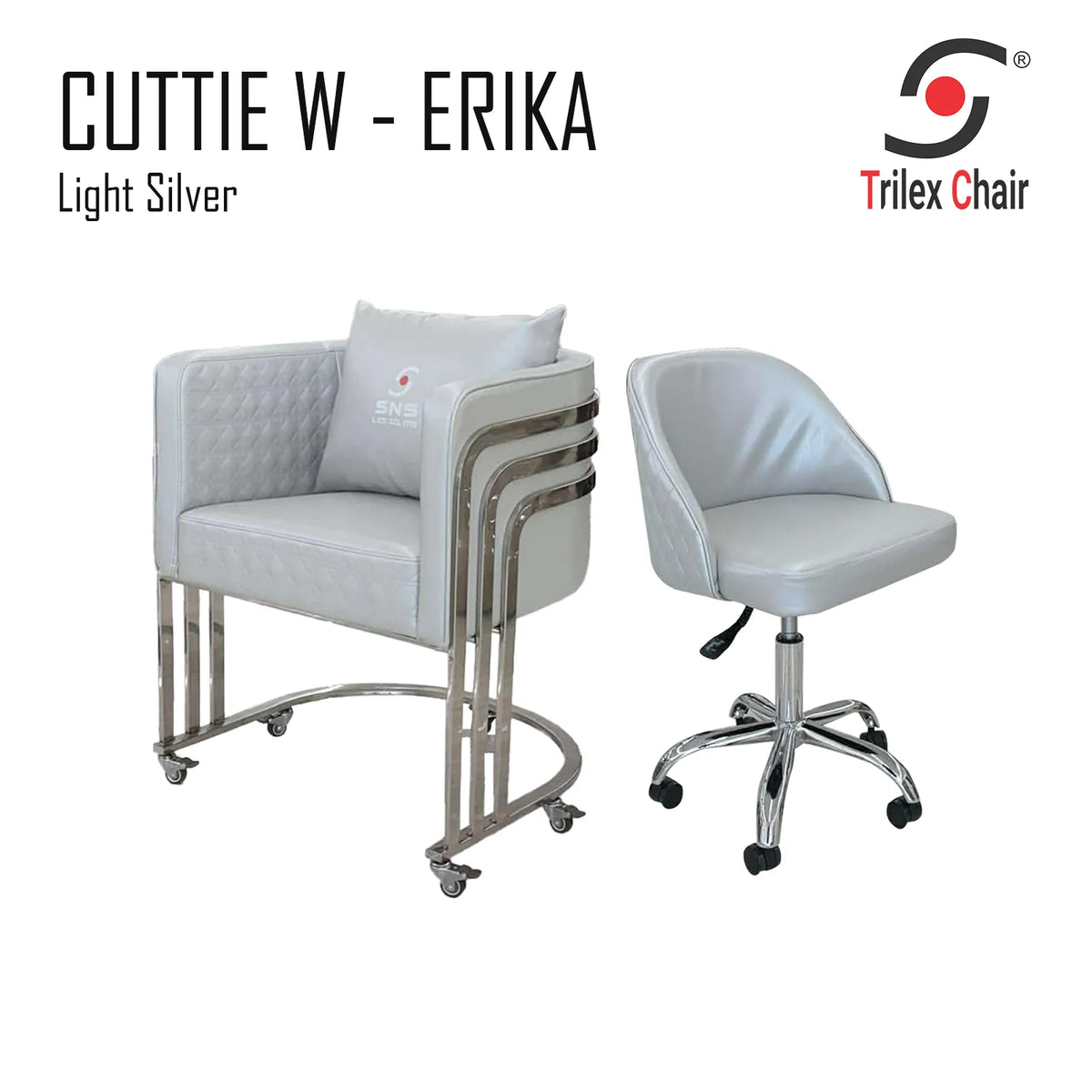 Cuttie W - Erika Light Silver
