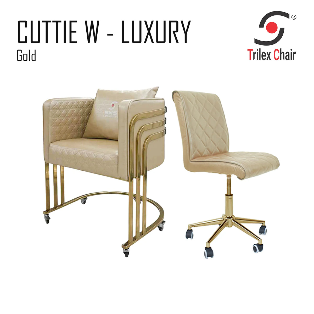 Cuttie W - Luxury Gold