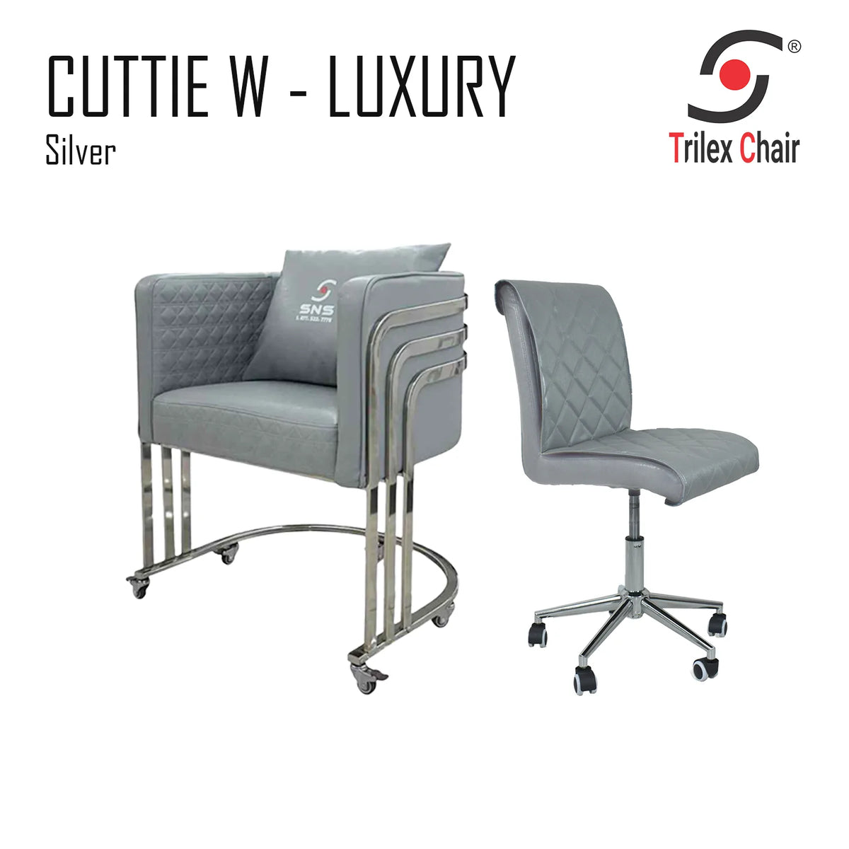 Cuttie W - Luxury Silver