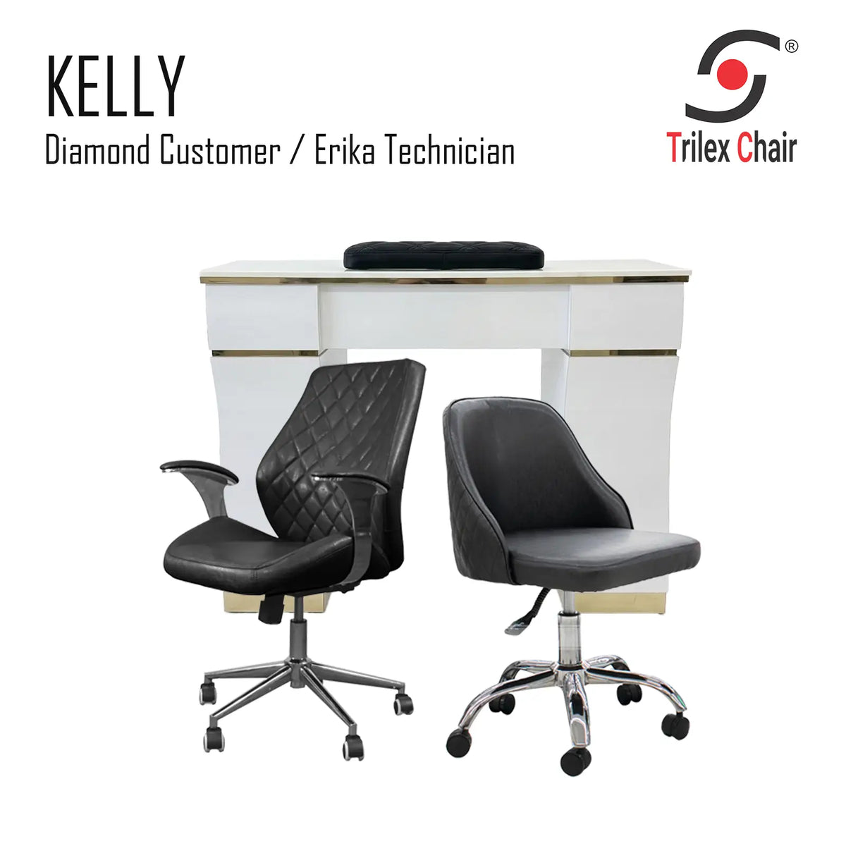 Kelly Table & Diamond - Erika Black