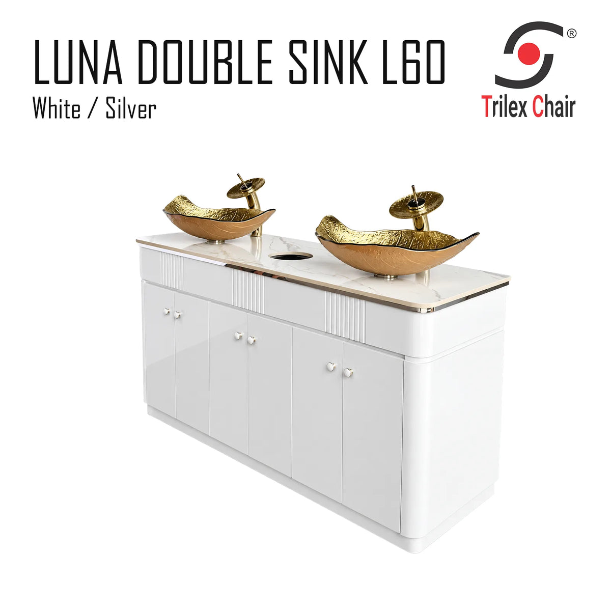 Luna Double Sink L60