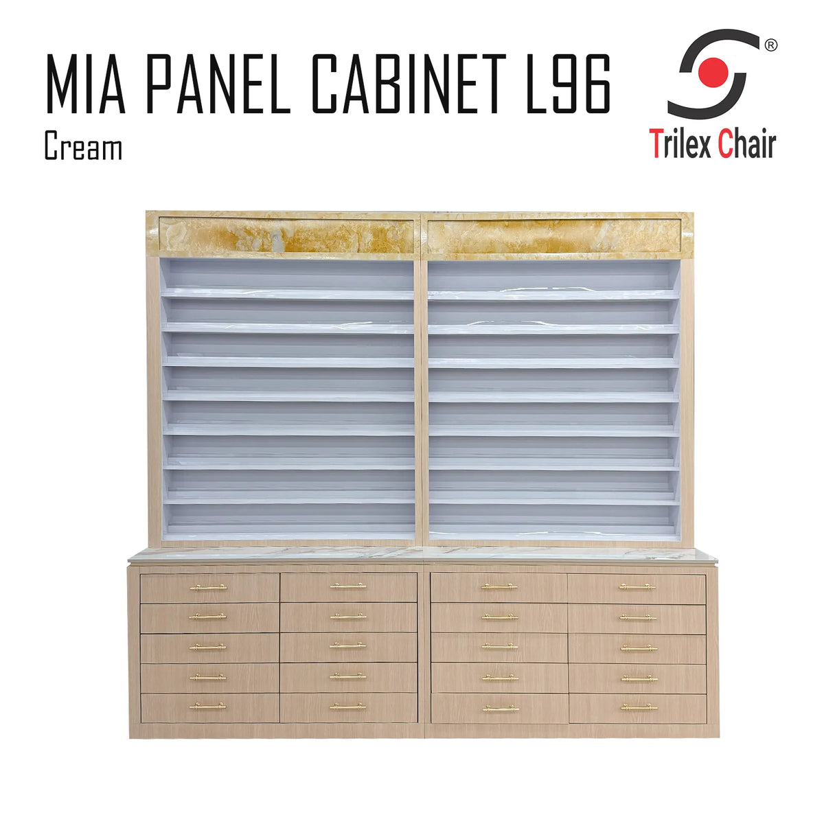 Mia Polish Cabinet Panel L96