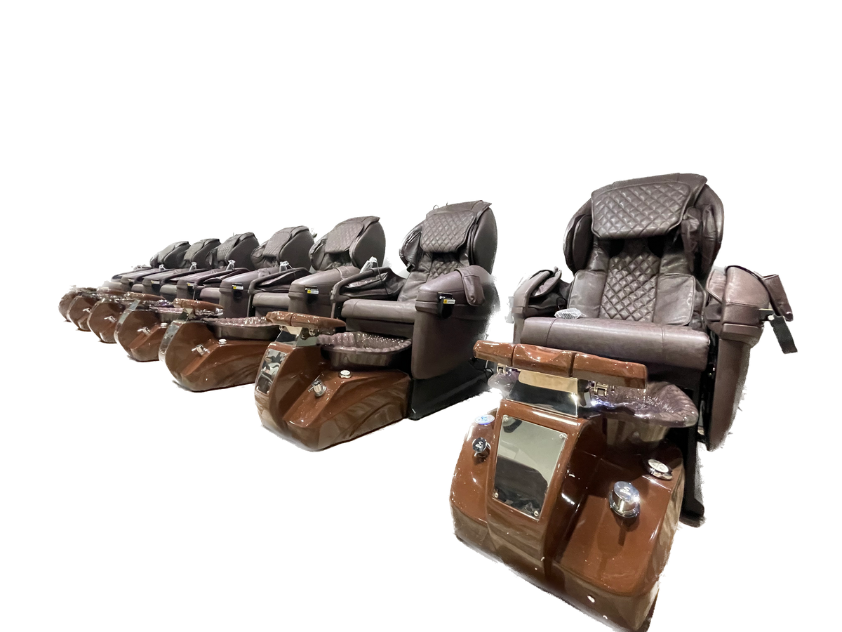 Premium - Miley Chocolate Spa Pedicure Chairs