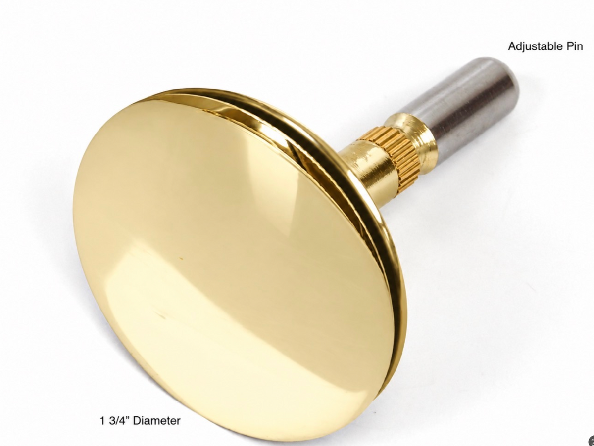 Drain Cap, Drain Stopper - Gold