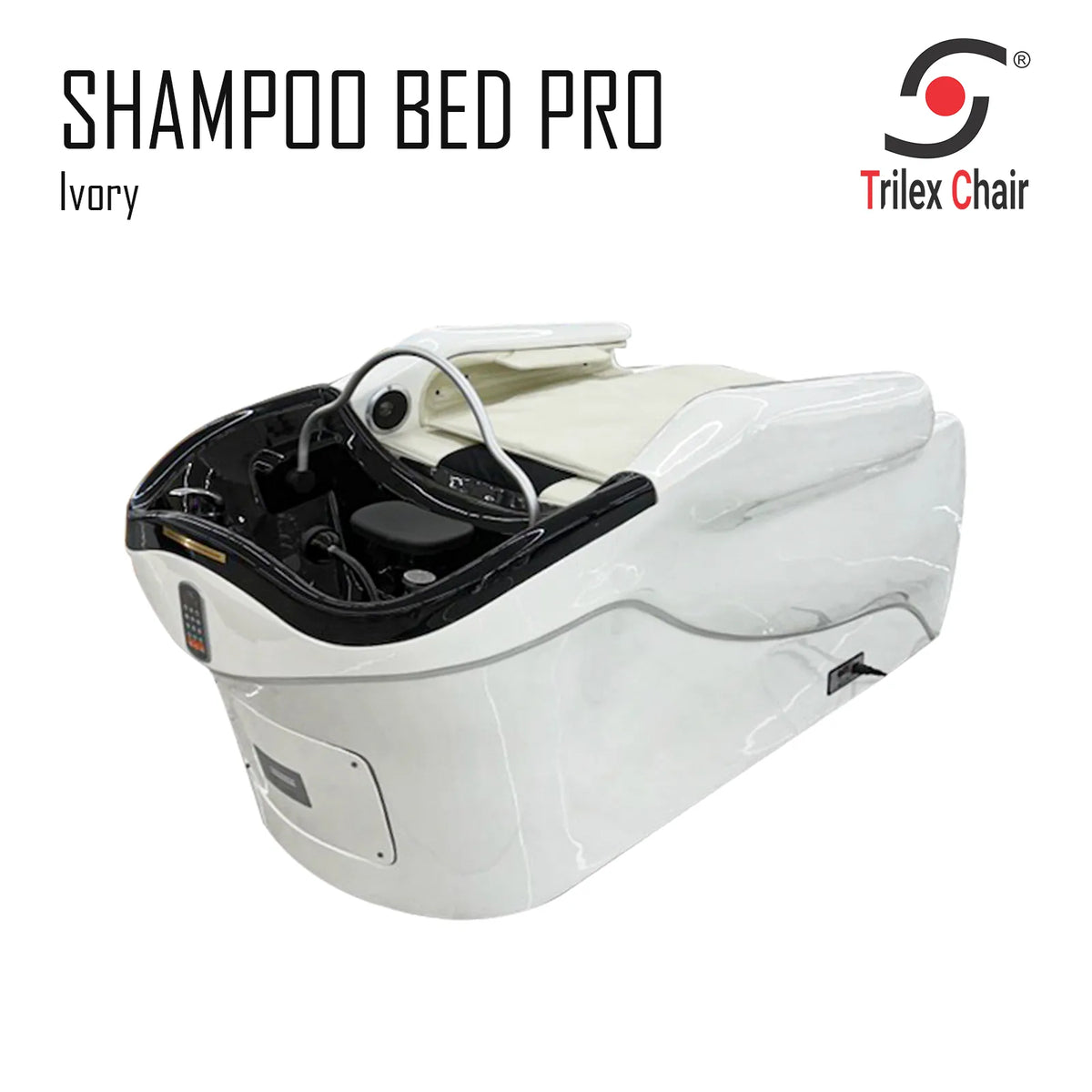 Shampoo Bed Pro Ivory no stool
