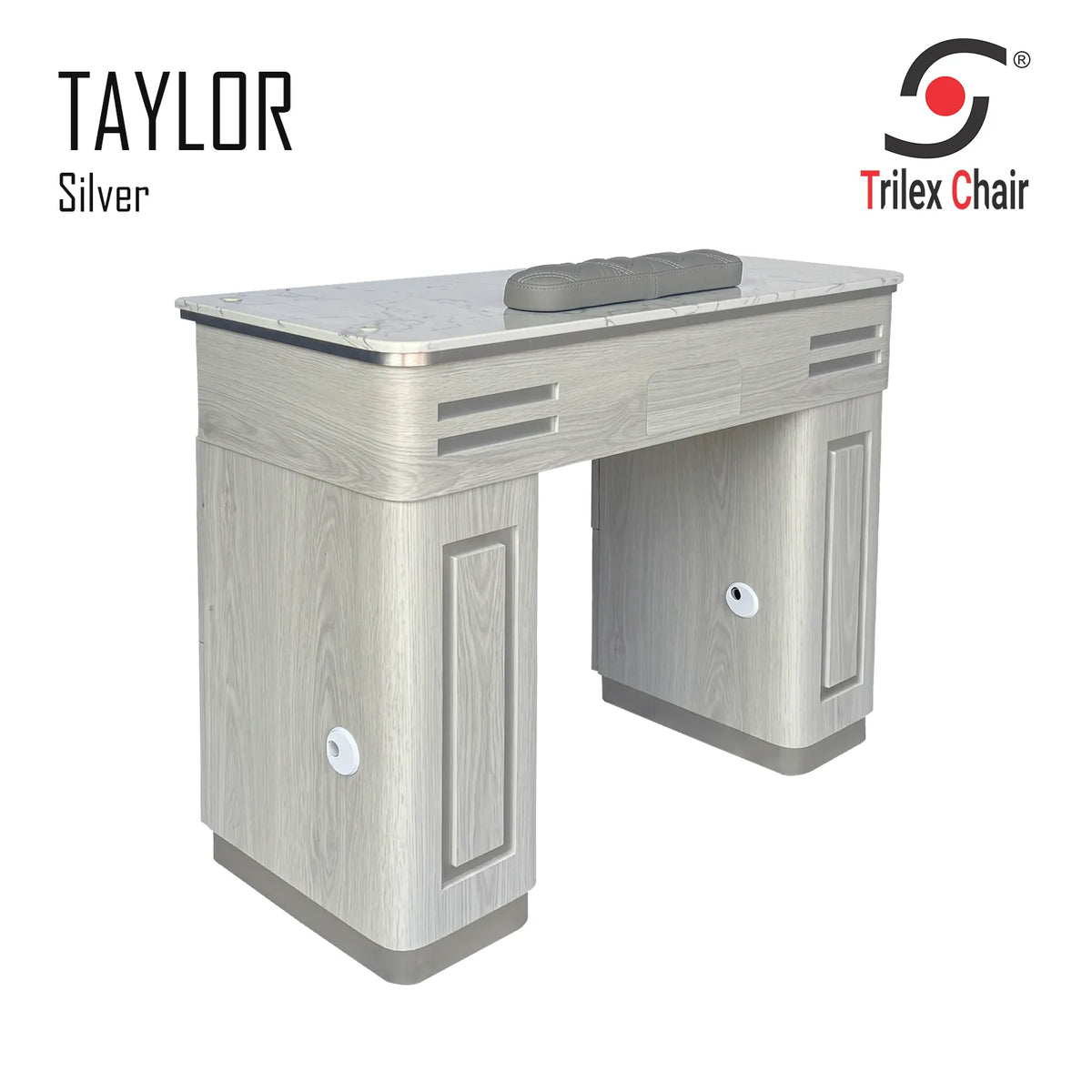 Taylor 5 single table 3 in 1 - Silver