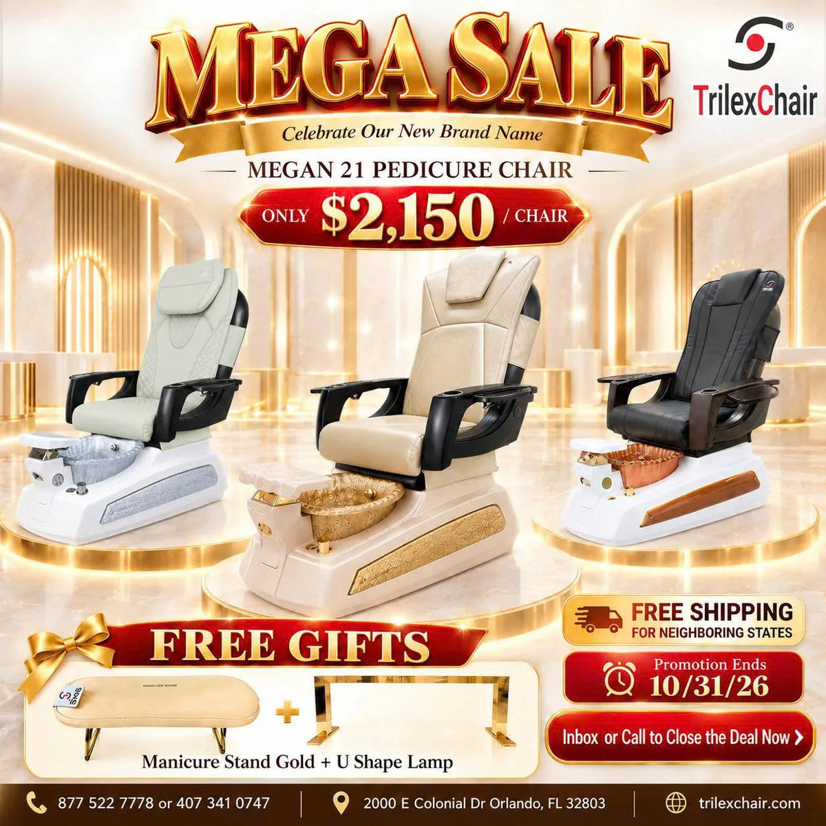 TRILEXCHAIR MEGA SALE M10