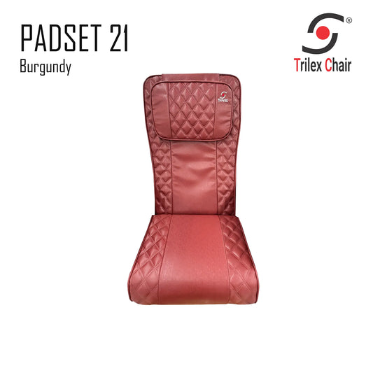 Padset 21 Burgundy memory sponge