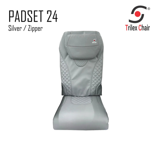 Padset 24 Silver w Zipper