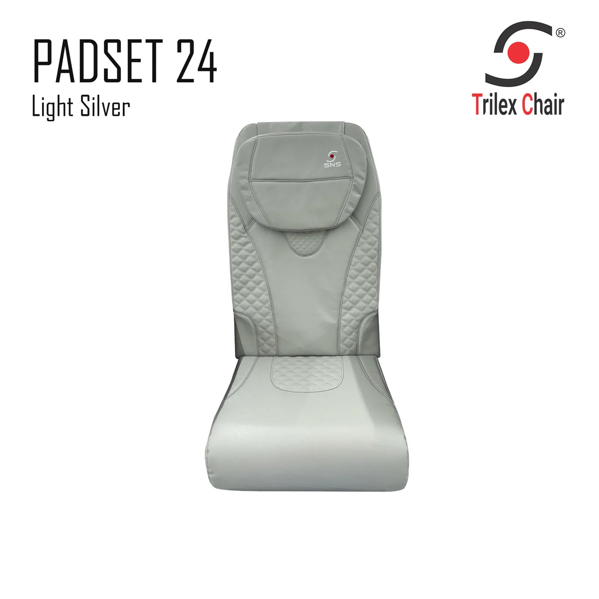 Padset 24 Italy Light Silver Memory Sponge