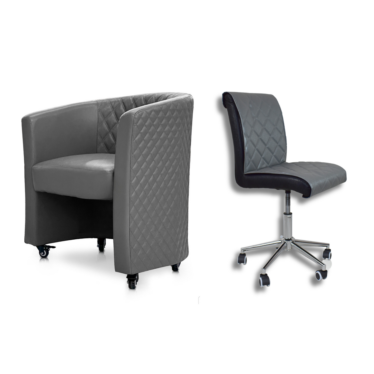 Combo Elegant 5 Customer & Luxury Technician Chair