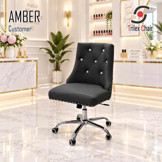 Amber Customer Chair Black