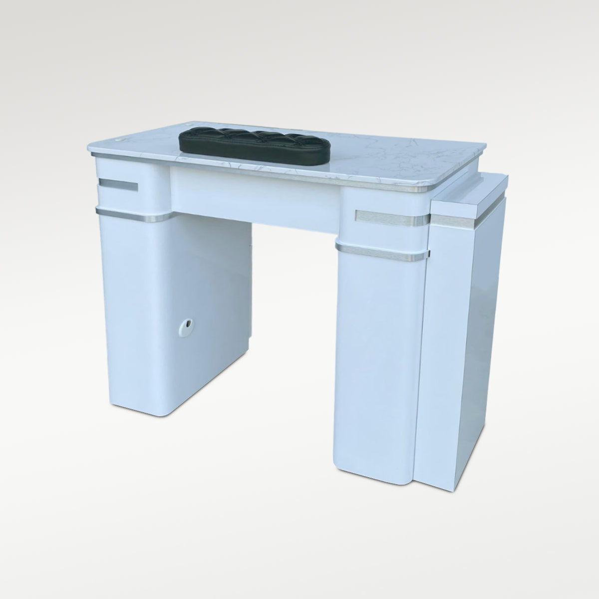 Bellagio 5 Single Table - Vent Pipe White