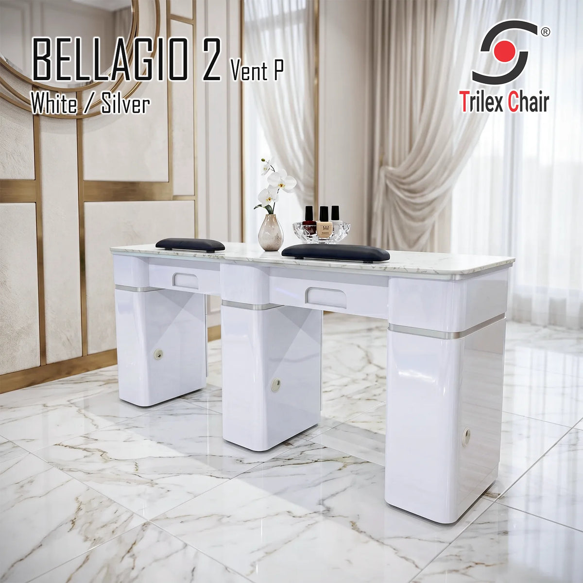 Bellagio 2 Double Table Vent 70