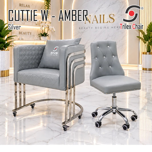 Cuttie W - Amber Silver