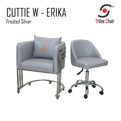 Cuttie W - Erika Frosted Sivler