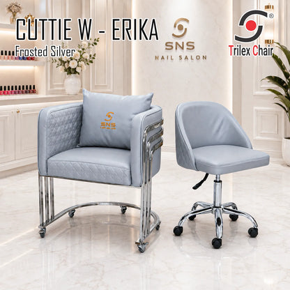 Cuttie W - Erika Frosted Sivler