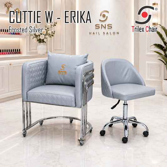 Cuttie W - Erika Frosted Sivler