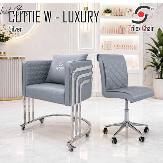 Cuttie W - Luxury Silver