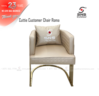 Cuttie Customer Chair Roma Gold