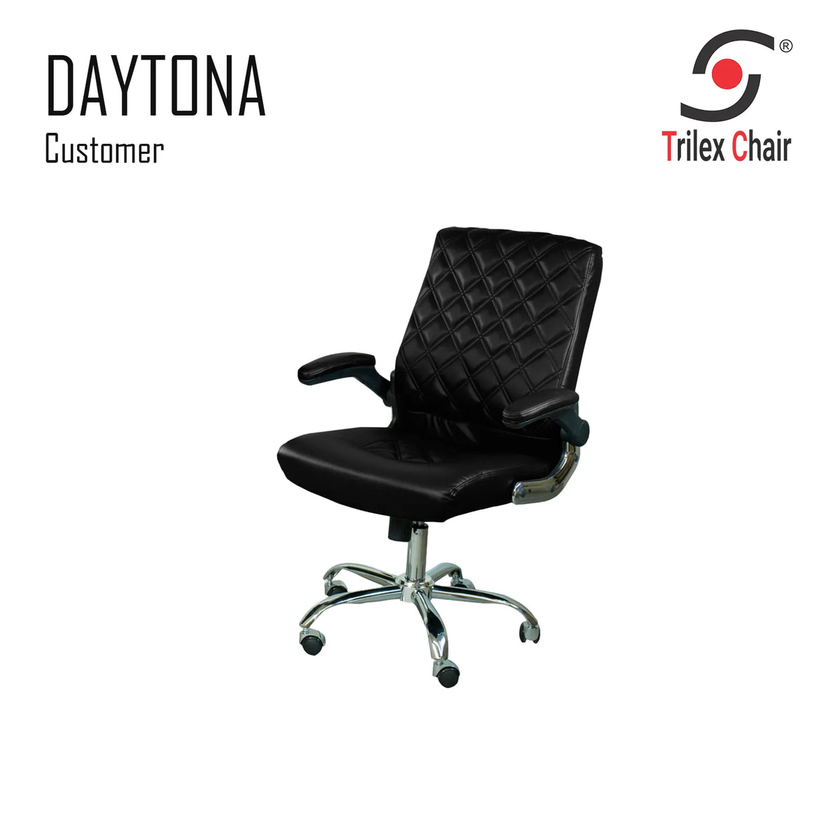 Daytona Customer Chair Black