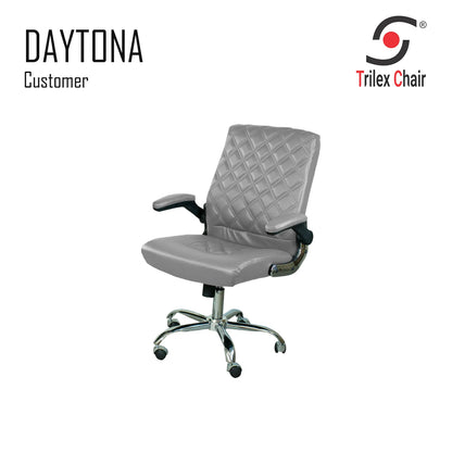 Daytona Customer Chair Silver