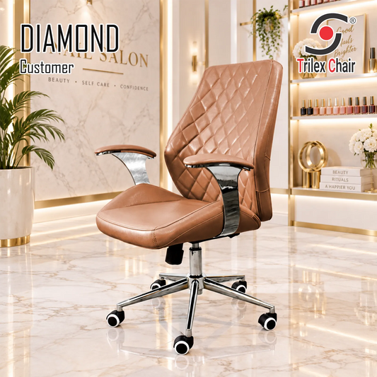 Diamond Customer Chair Cappu