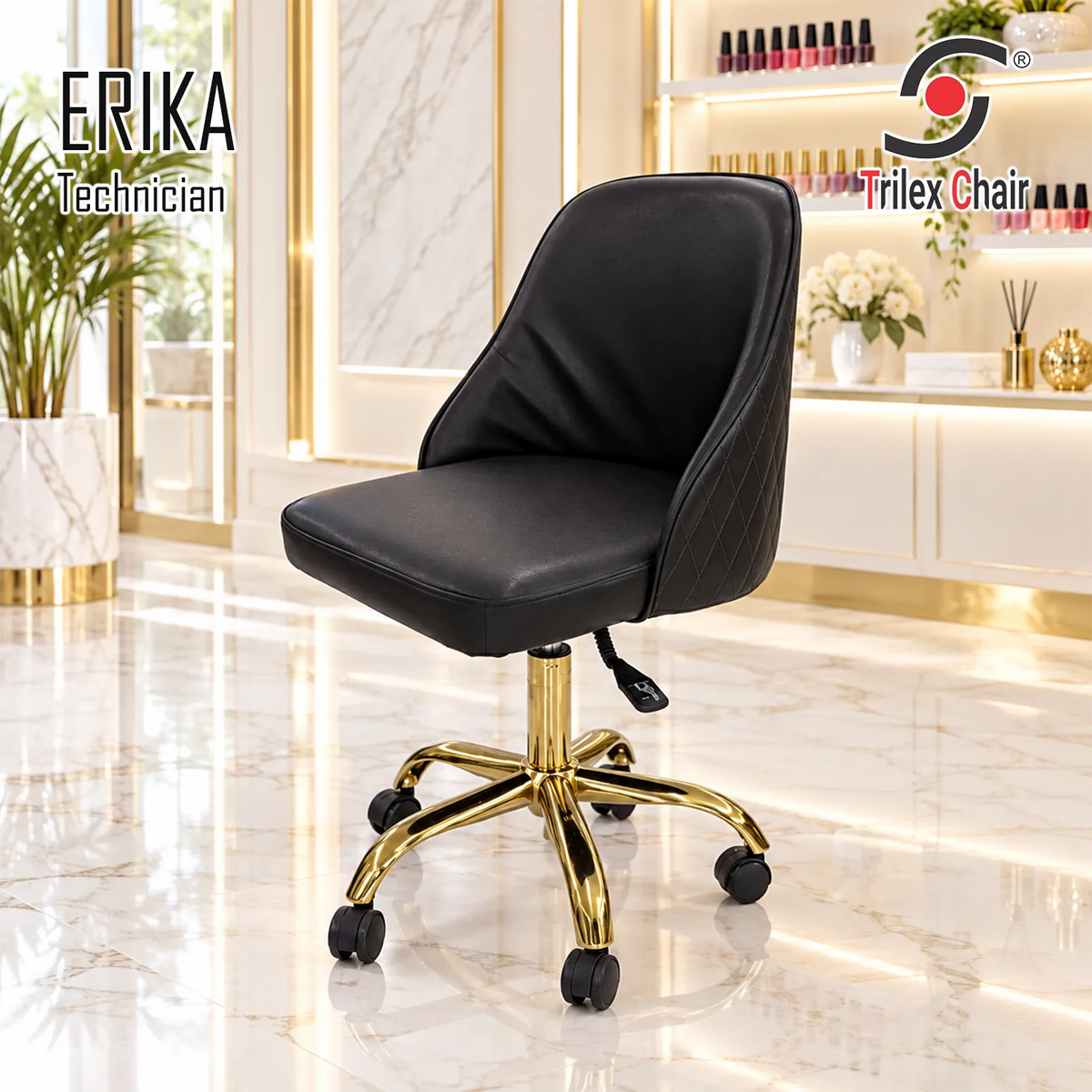 Erika Technician Chair Expresso / Chocolate Italy