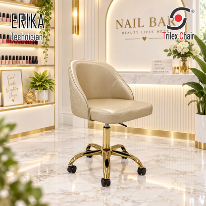 Erika Technician Chair version 3 Gold italy Gold metal NICK - Inventory