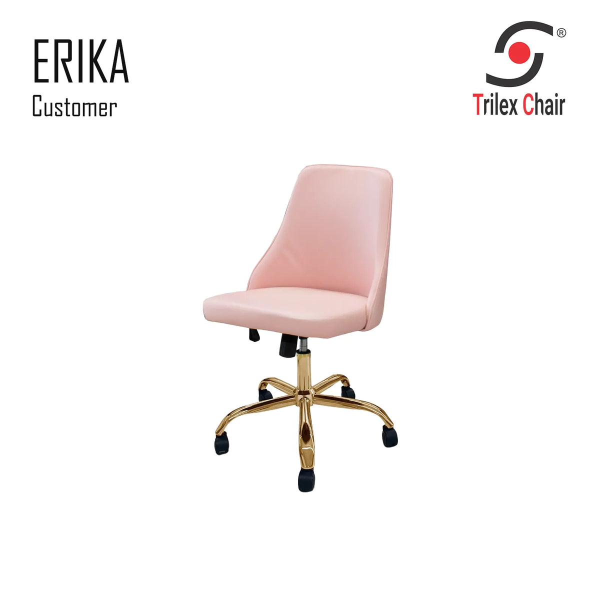 Erika Customer Chair Pink
