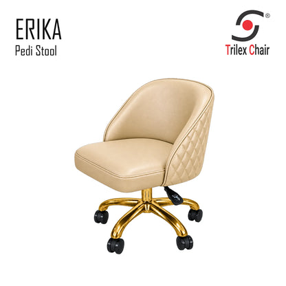 Erika Pedi Stool Gold