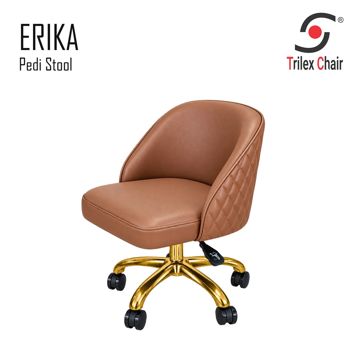 Erika Pedi Stool Mocha