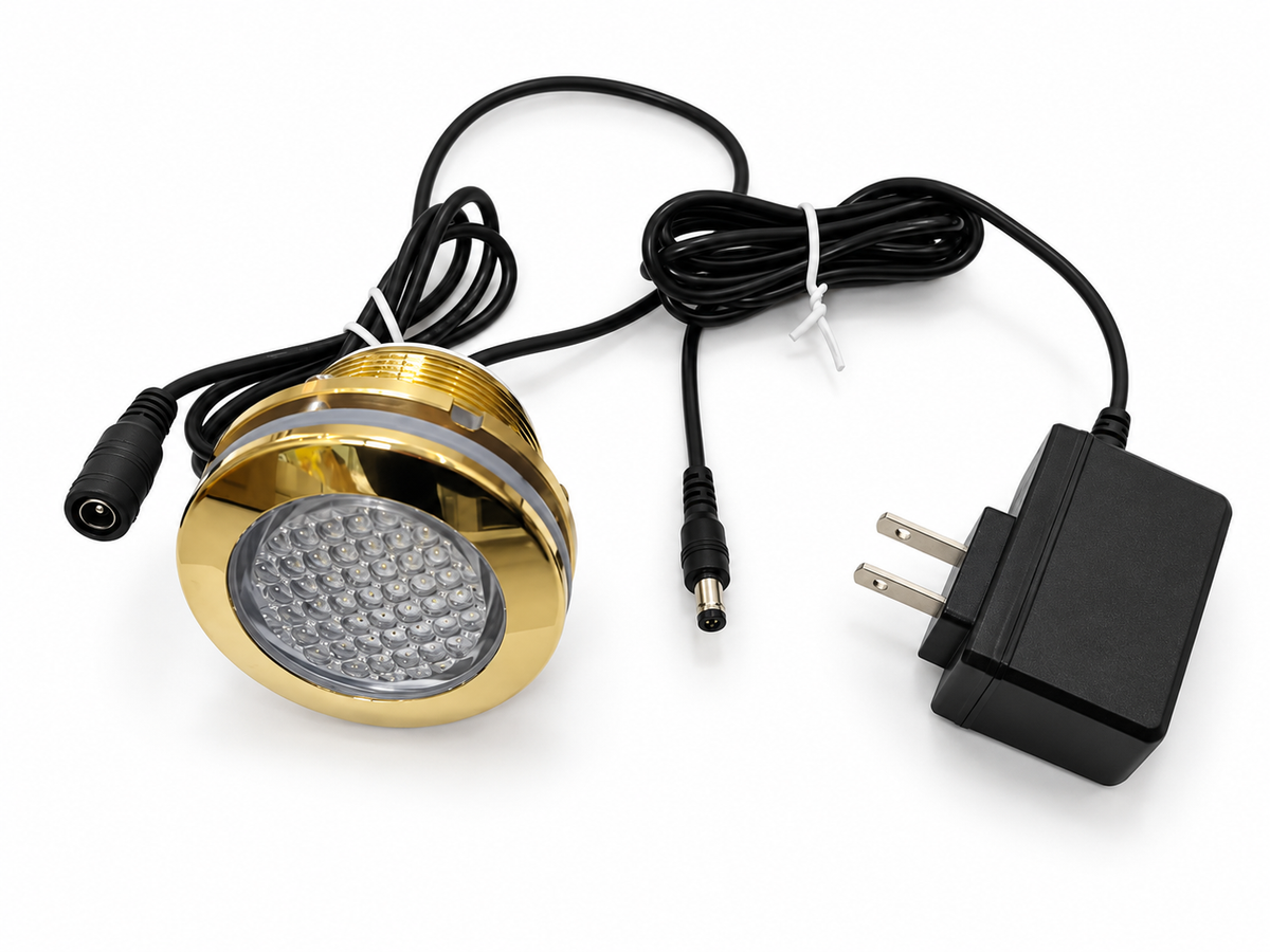 Tub Led Light High End Gold