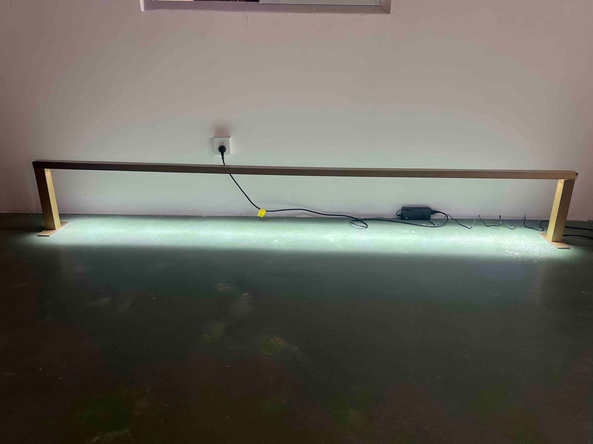 LED U SHAPE TRIPLE TABLE 98 inch 2.5 m