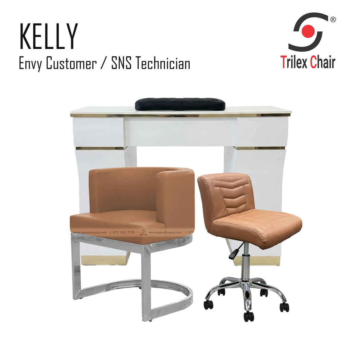 Kelly Table Envy- SNS Cappu