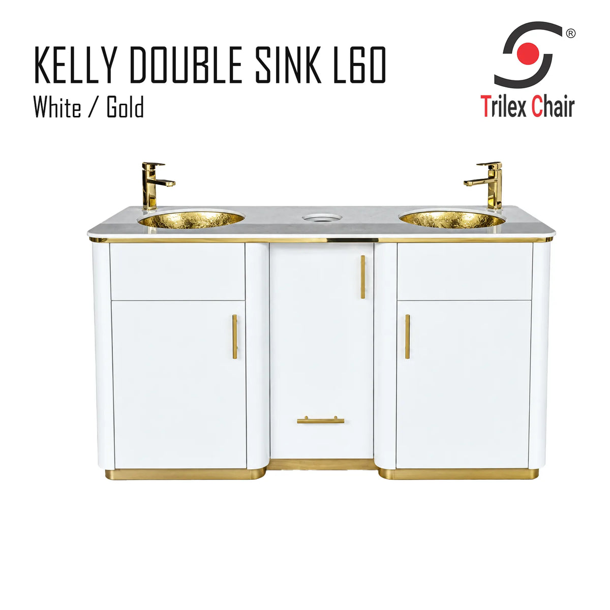 Kelly Double Sink L60 (Drop-in)