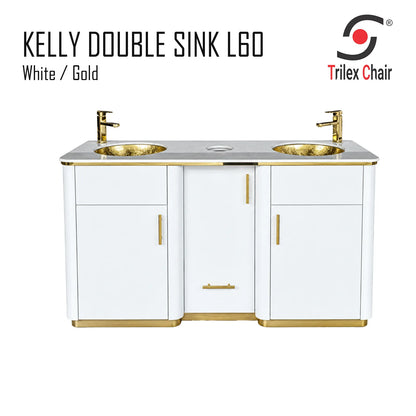 Kelly Double Sink L60 (Drop-in)
