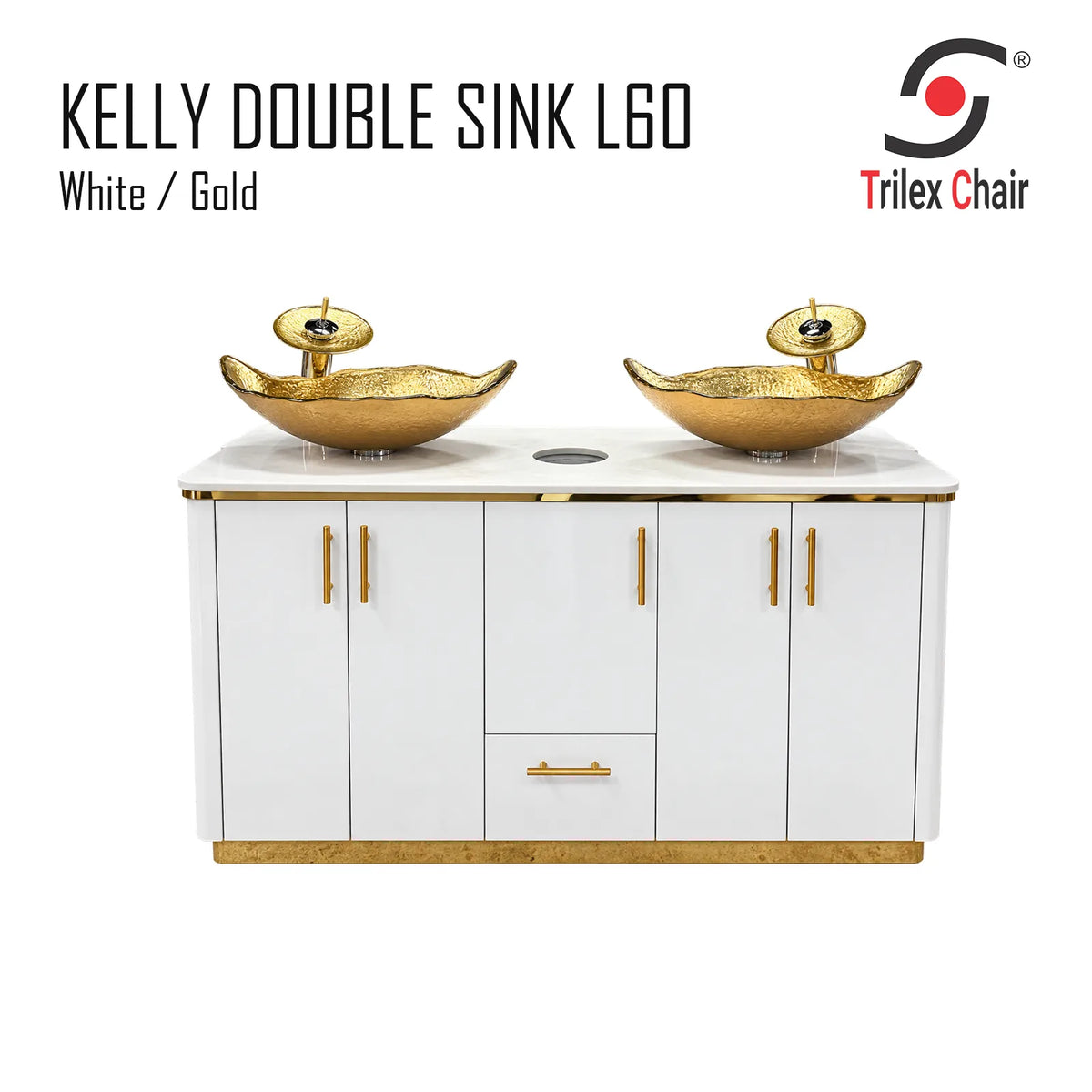 Kelly Double Sink L60 (Vessel Sink)