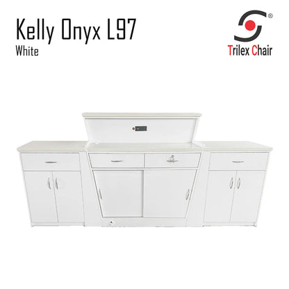 Kelly Reception Onyx L97 White