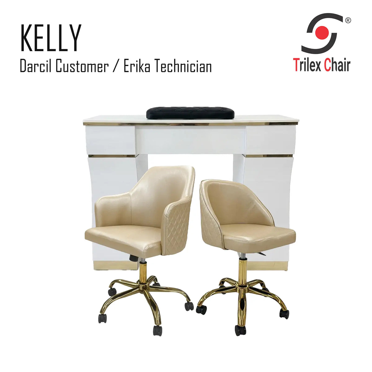 Kelly Table & Darcil-Erika Gold