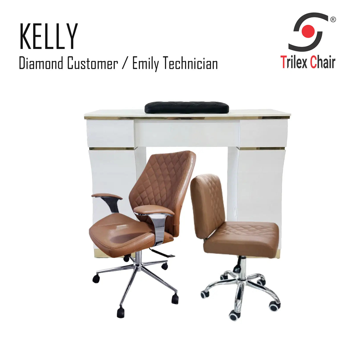 Kelly Table & Diamond - Emily Cappu