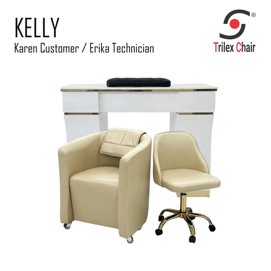 Kelly Table & Karen - Erika Cream