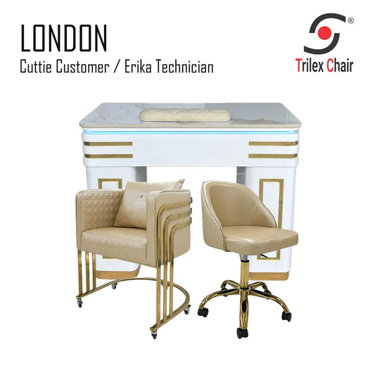 London Table & Cuttie - Erika Gold