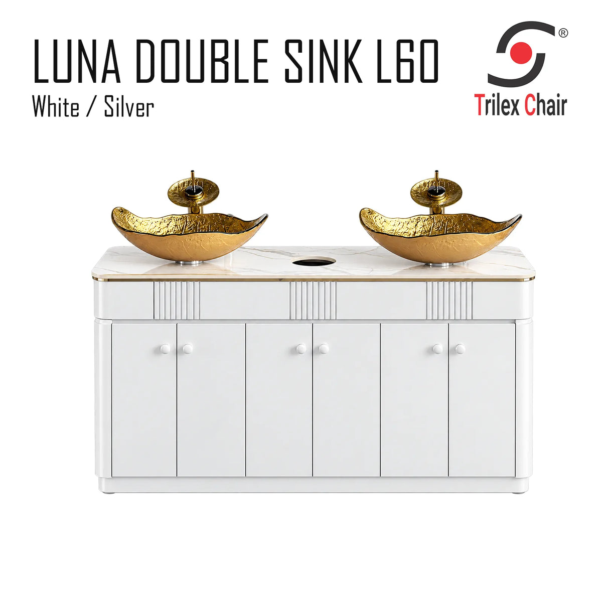 Luna Double Sink L60