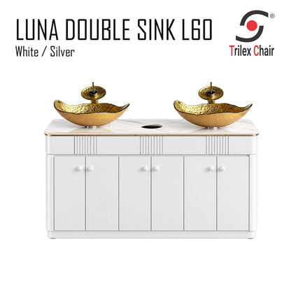 Luna Double Sink L60