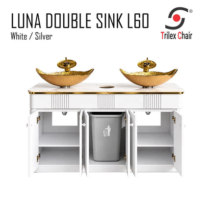 Luna Double Sink L60