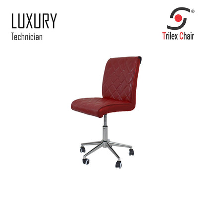 Luxury Technician Chair Burgundy