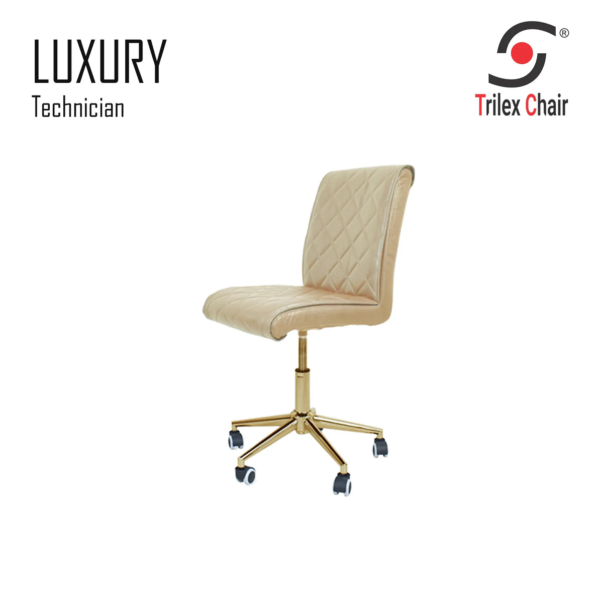 Luxury Technician Chair Gold