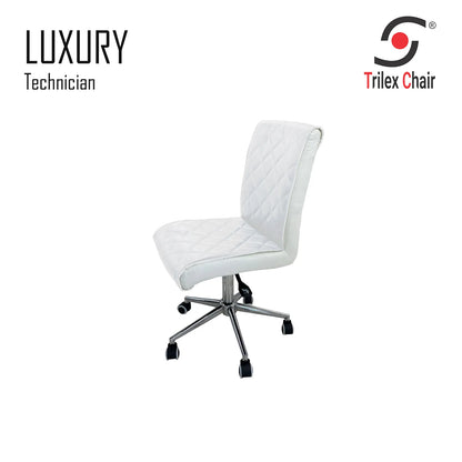 Luxury Technician Chair White